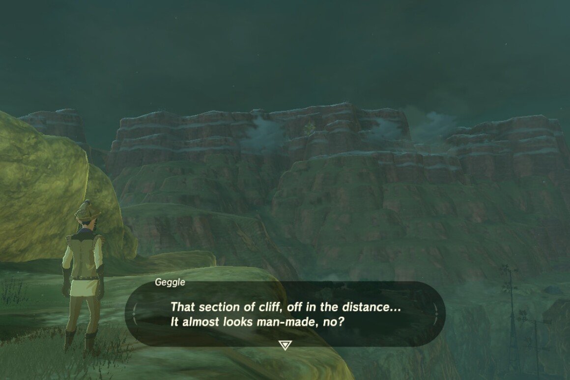 How To Complete The Cliffside Etchings Shrine Quest In
