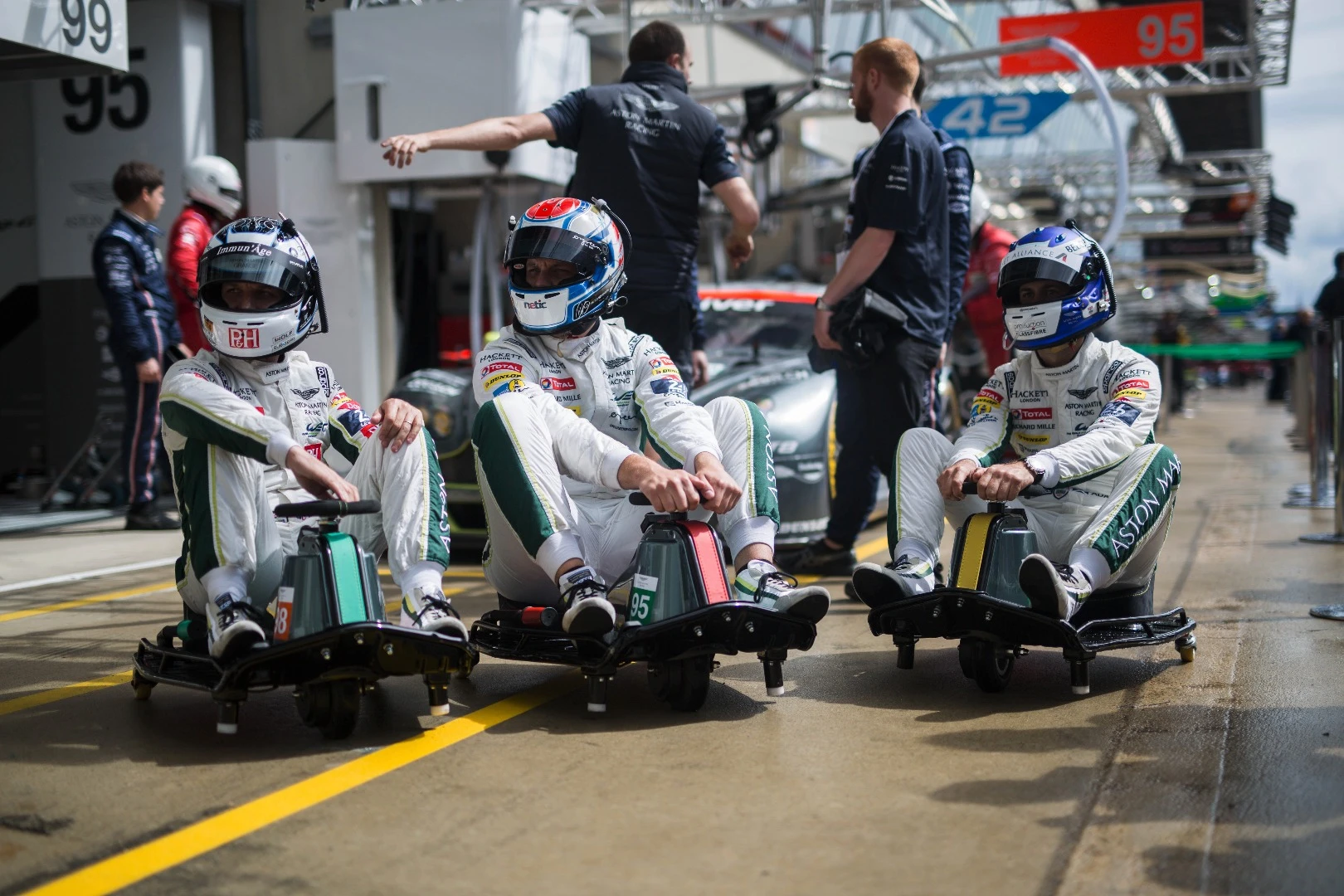 Aston Martin goes "Crazy" before Le Mans