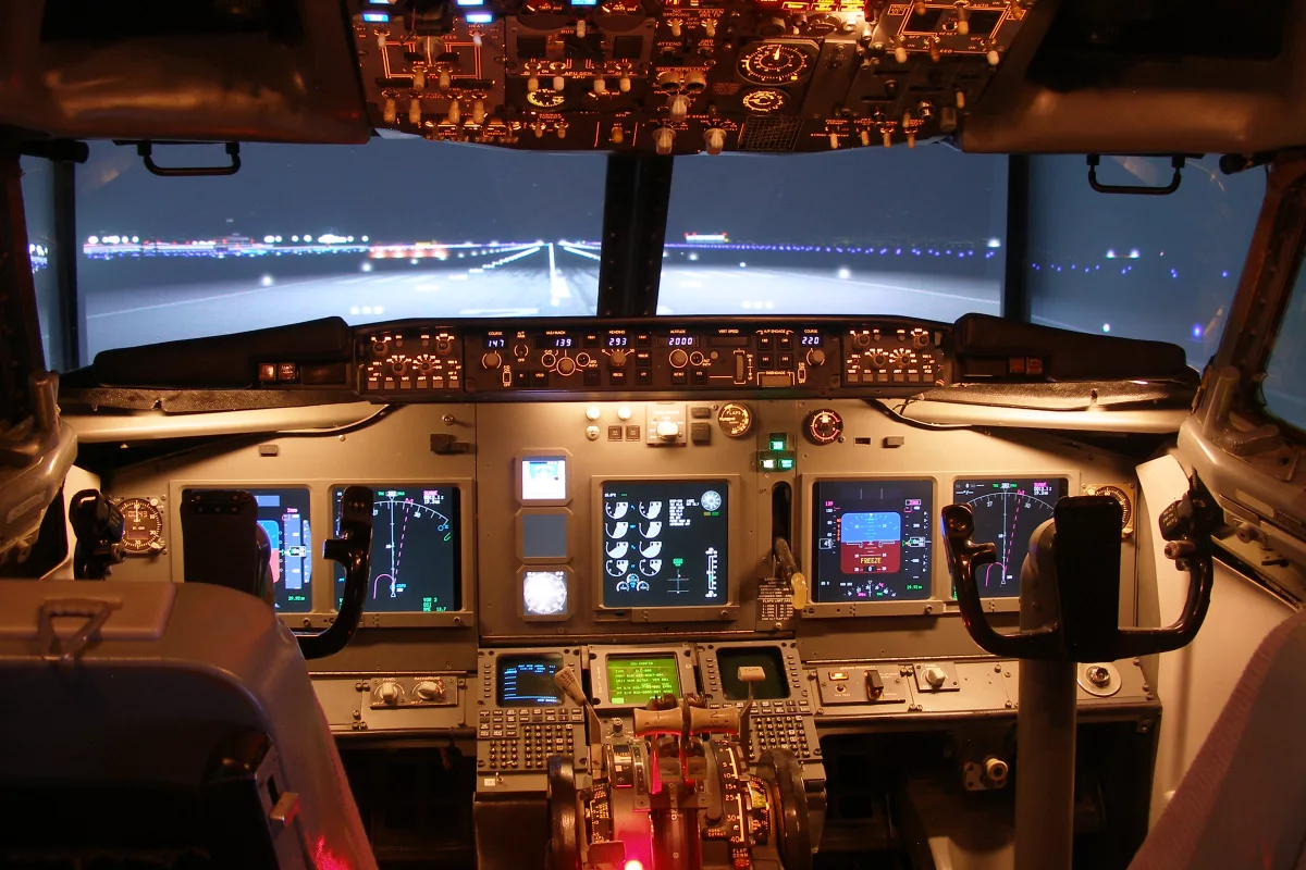 Air traffic controller and pilot James Price has spent $150,000 and the last 12 years building a flight simulator made from an actual Boeing 737 nose section