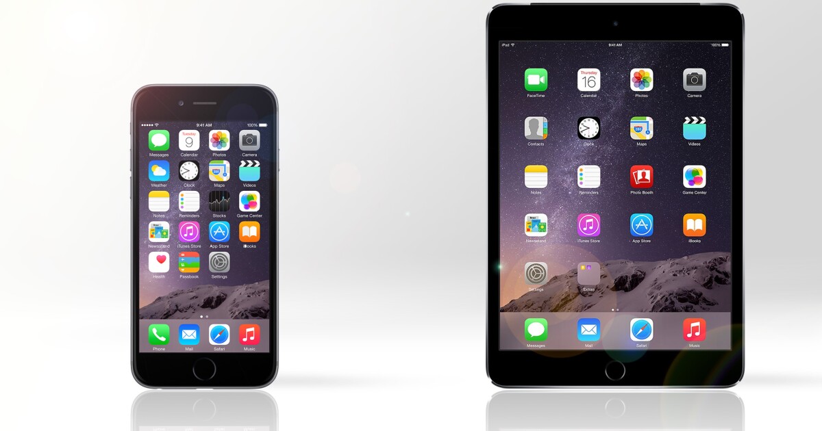 iphone 6 plus comparado con ipad mini
