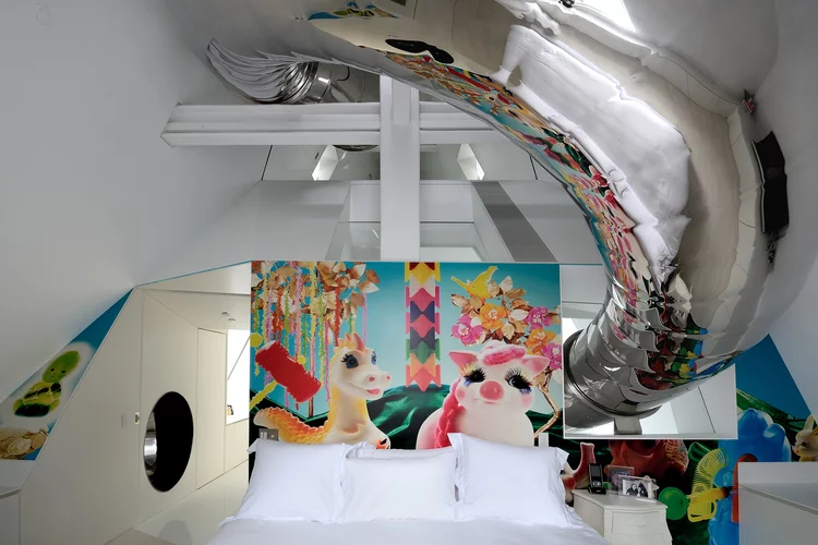 A mural inspired by Michael Jackson’s Neverland was installed (Photo: David Hoston)