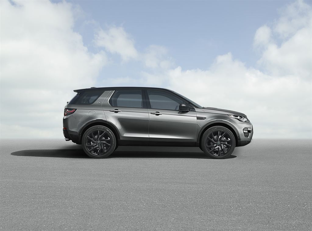 The Land Rover Discovery Sport side profile