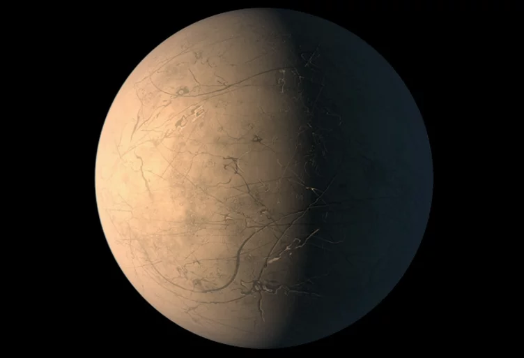 Artist's impression of TRAPPIST-1h