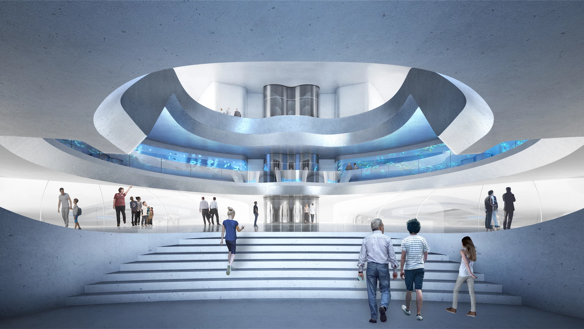 The Living Coral Biobank will include exhibition areas, an auditorium and classrooms, as well as advanced research and laboratory facilities