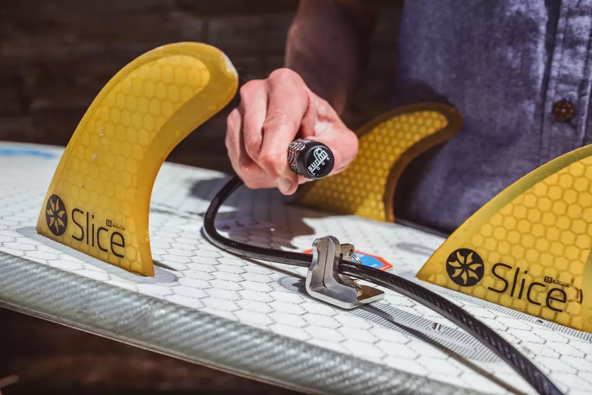 The surfinlock is presently on Kickstarter