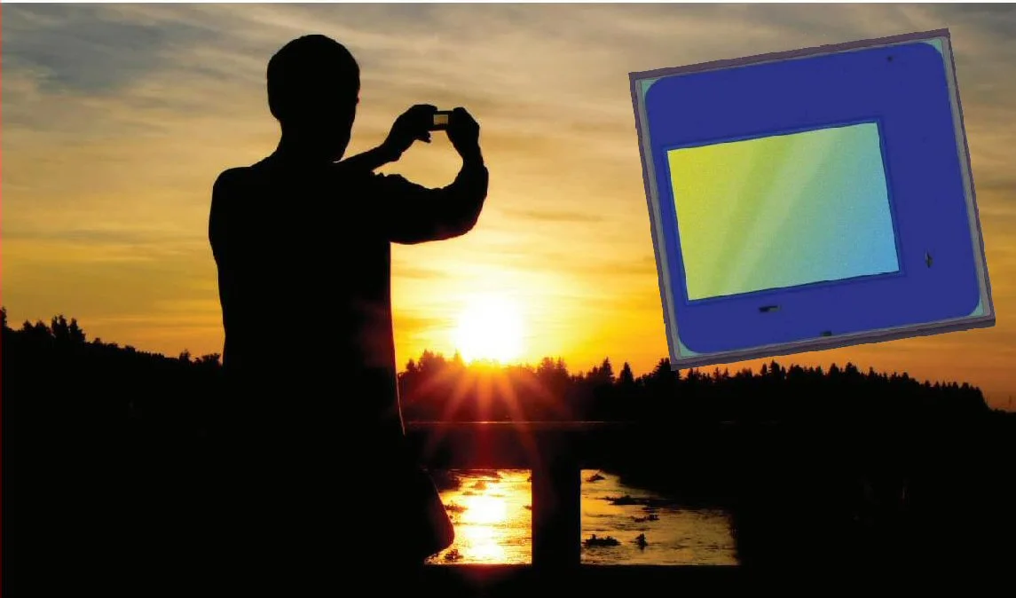 Mobile device imaging sensor manufacturer OmniVision has announced the development of a slim CMOS camera sensor based on its 1.1-micron, backside-illuminated pixel architecture