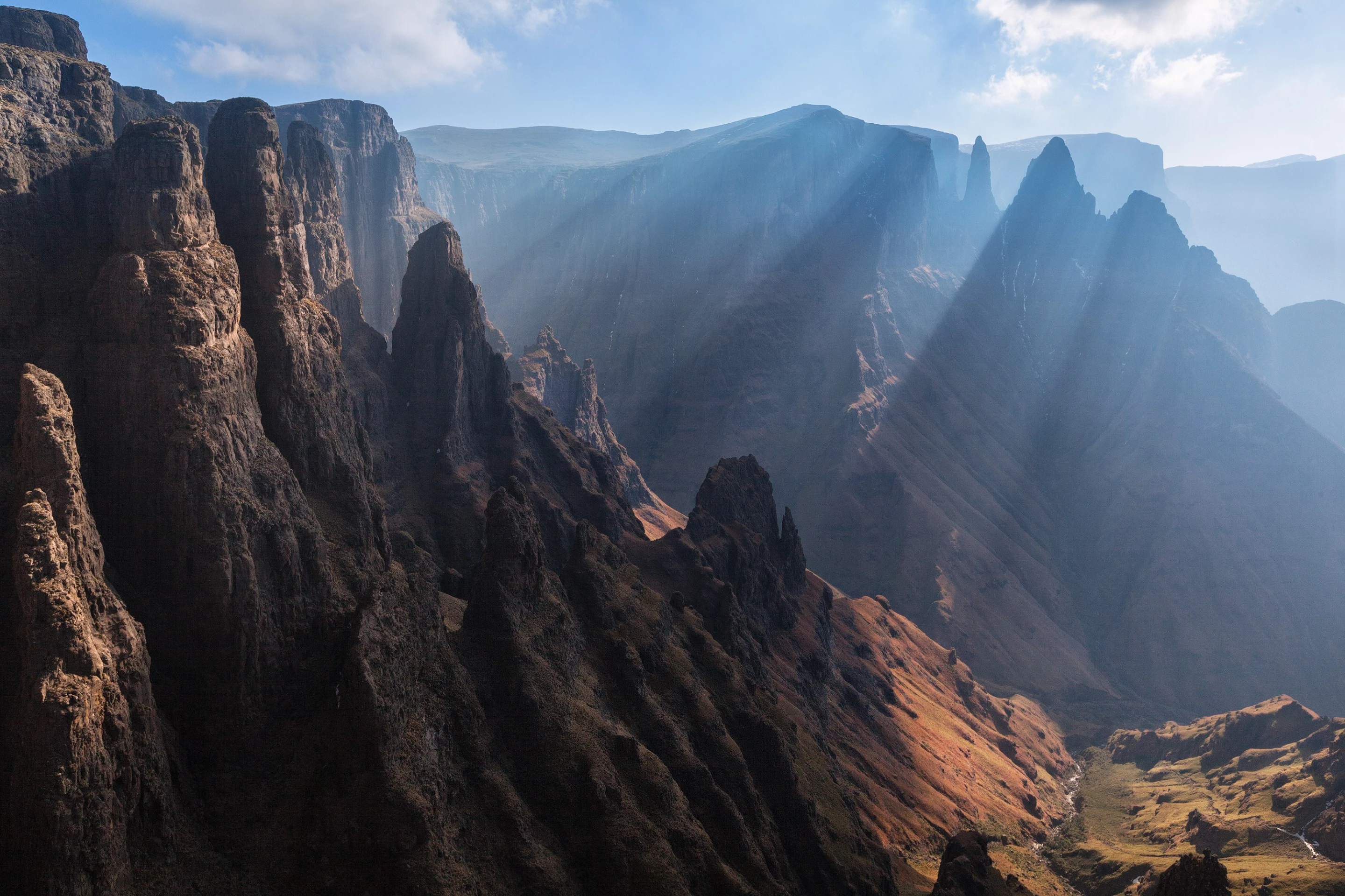 Runner Up - Project. From a series titled 'The Drakensberg', profiling the Drakensberg mountains in Southern Africa