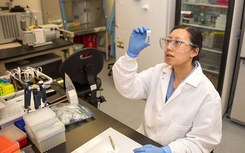 Livermore Graduate Scholar and chemist Fanny Chu is the paper’s lead author, a graduate student at Michigan State University and a Livermore Graduate Scholar