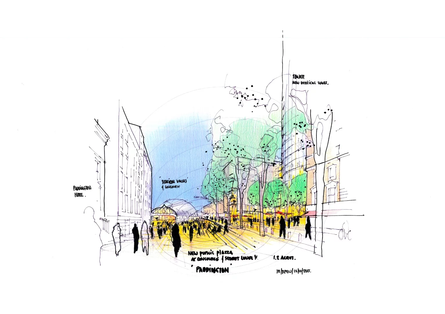 The developers say 31 London Street will ease the expected growth of Paddington Station