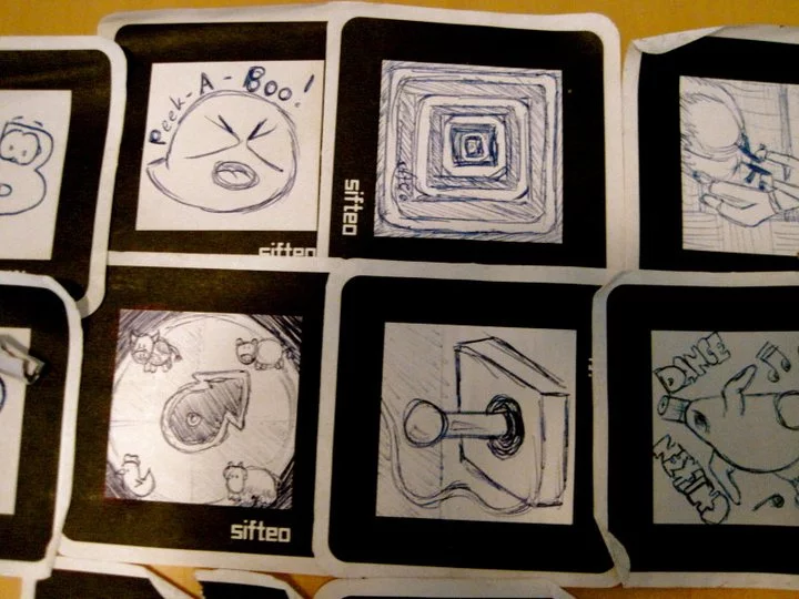 Storyboading games for the Sifteo Cubes Intelligent Play system