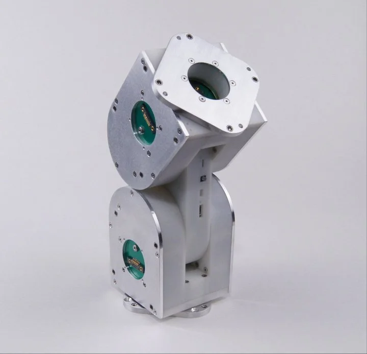 The iMobot is an articulated, wheeled robot that can be used on its own, or as a module in a larger robotic system
