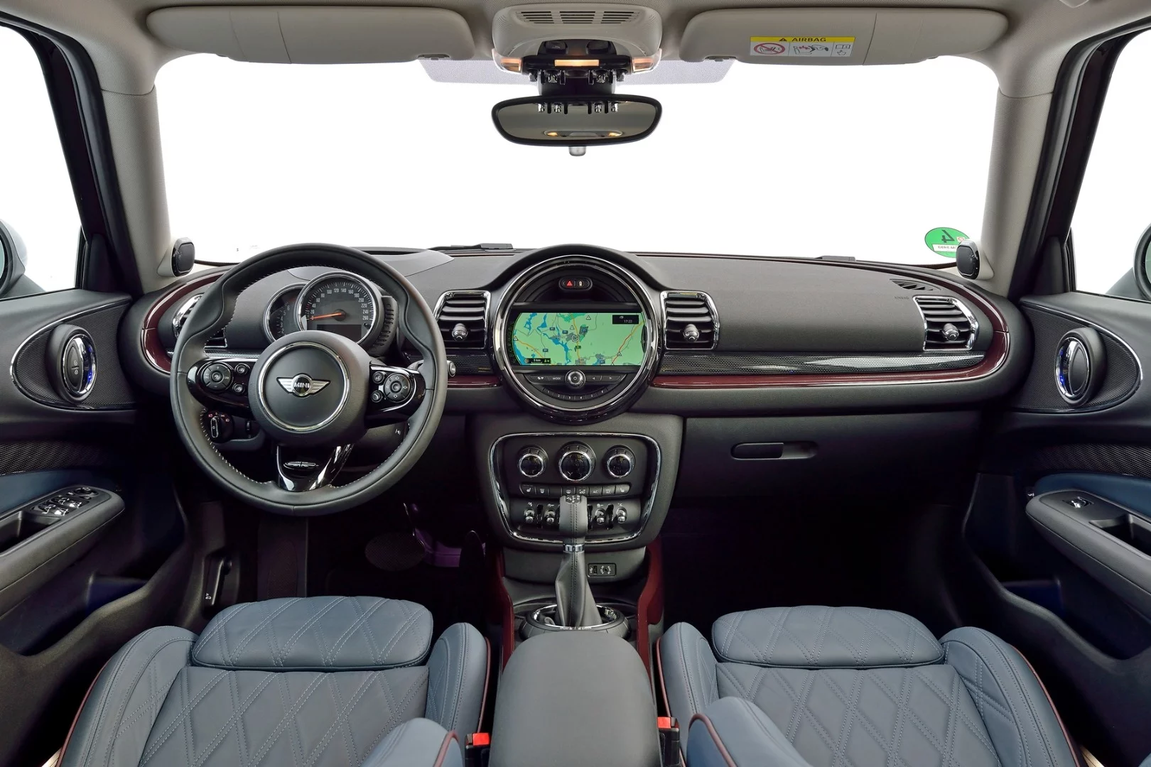 The new Mini Clubman has a newly designed interior with various options for individualization