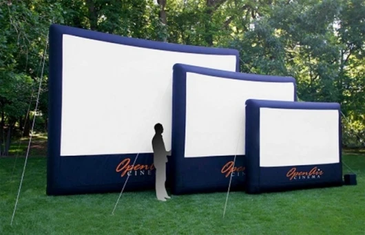 Open Cinema inflatable screen range