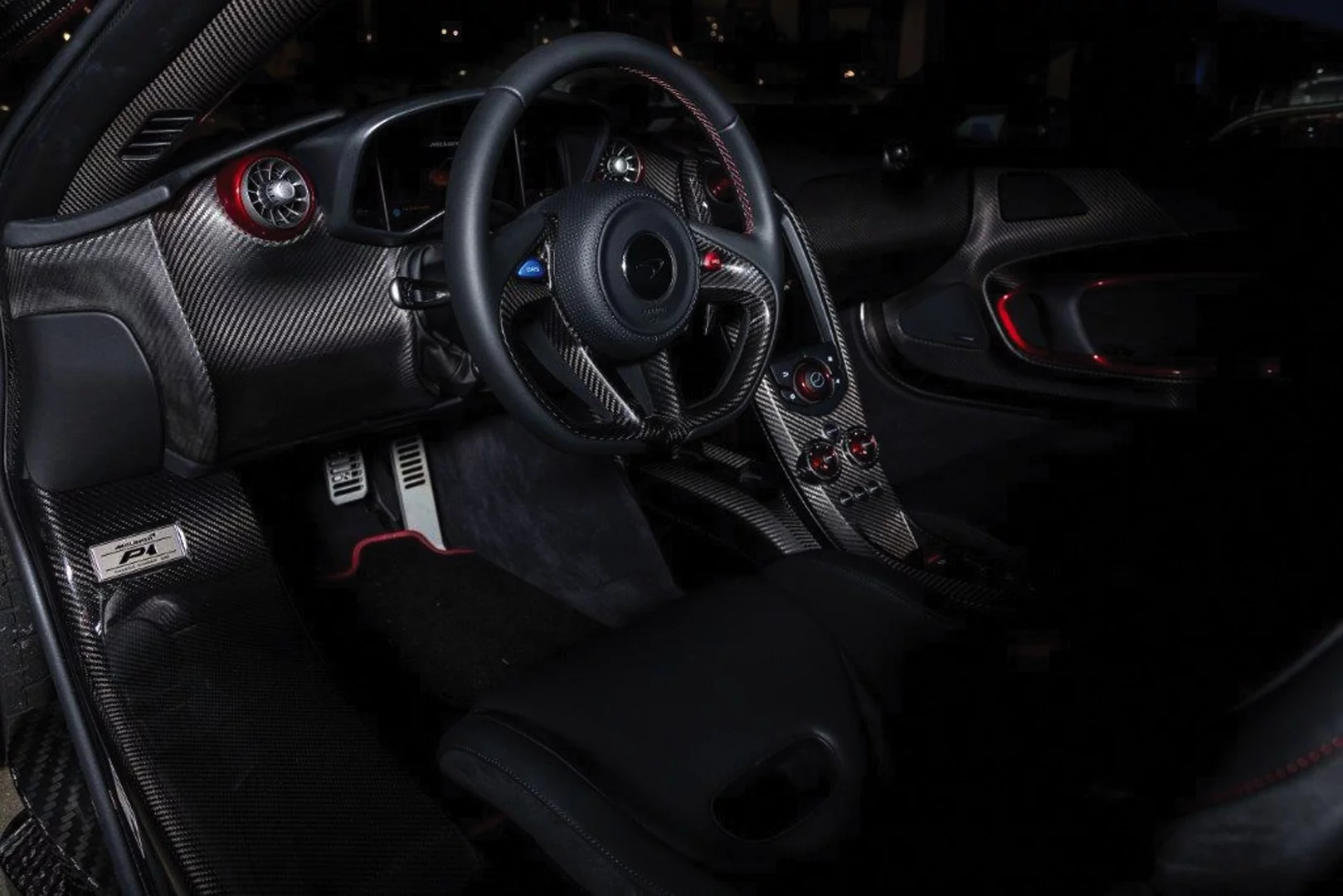 This 2015 McLaren P1 is estimated to sell for between $1,900,000 and $2,100,000