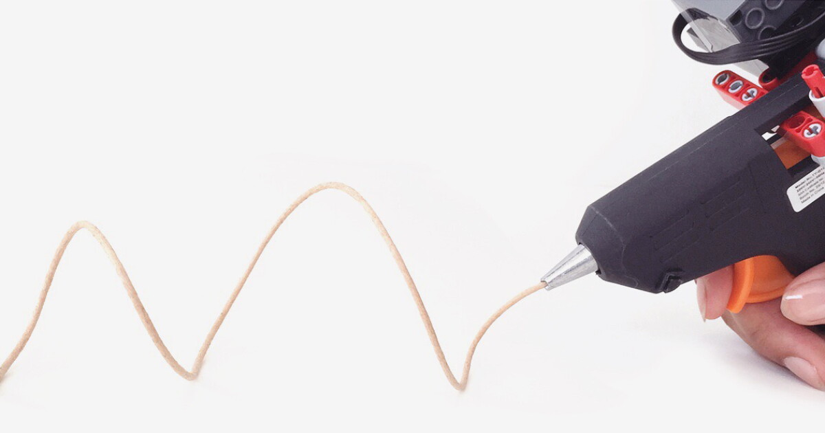 Hot glue gun becomes handheld 3D printer with some help ...