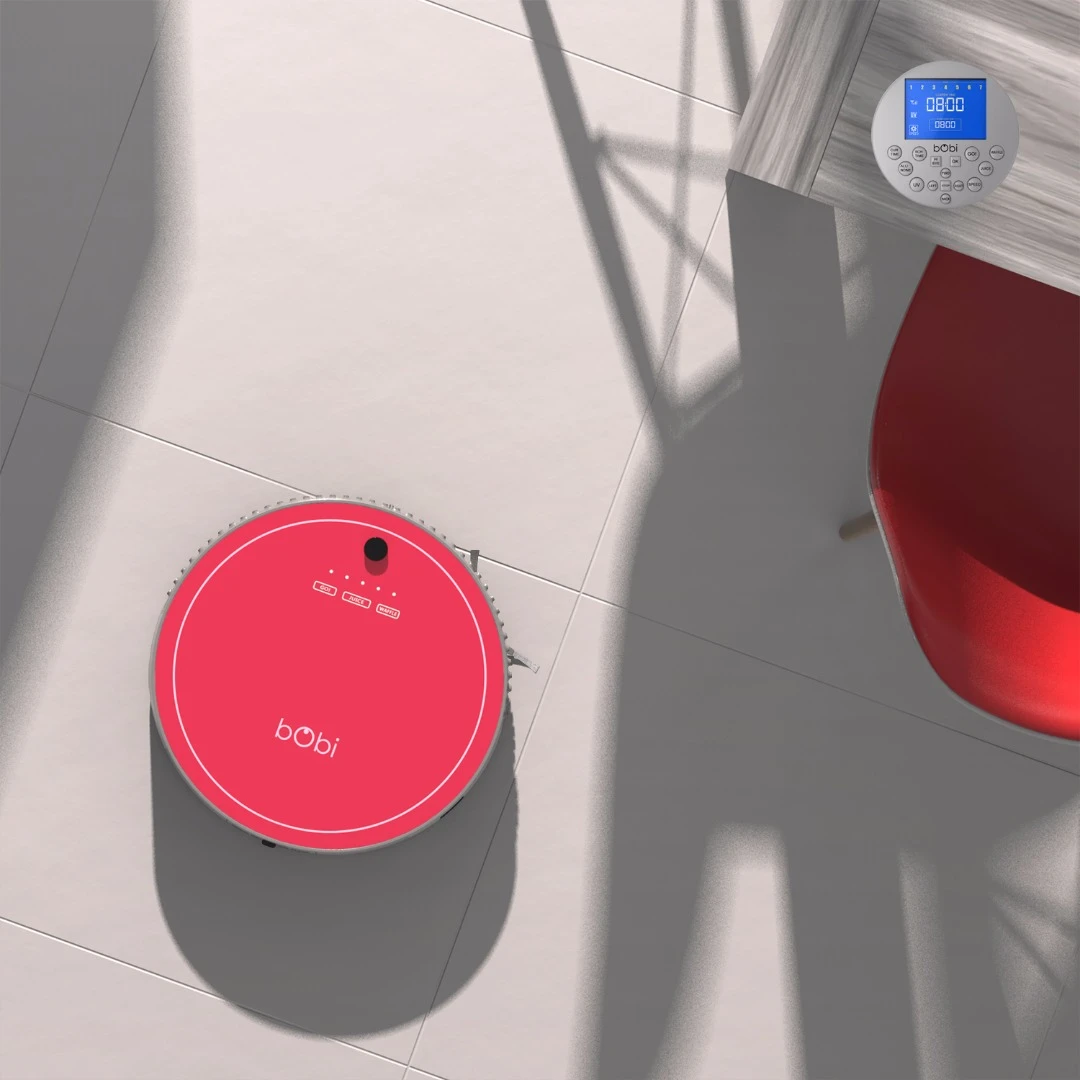 The bObi Pet can be scheduled to automatically clean
