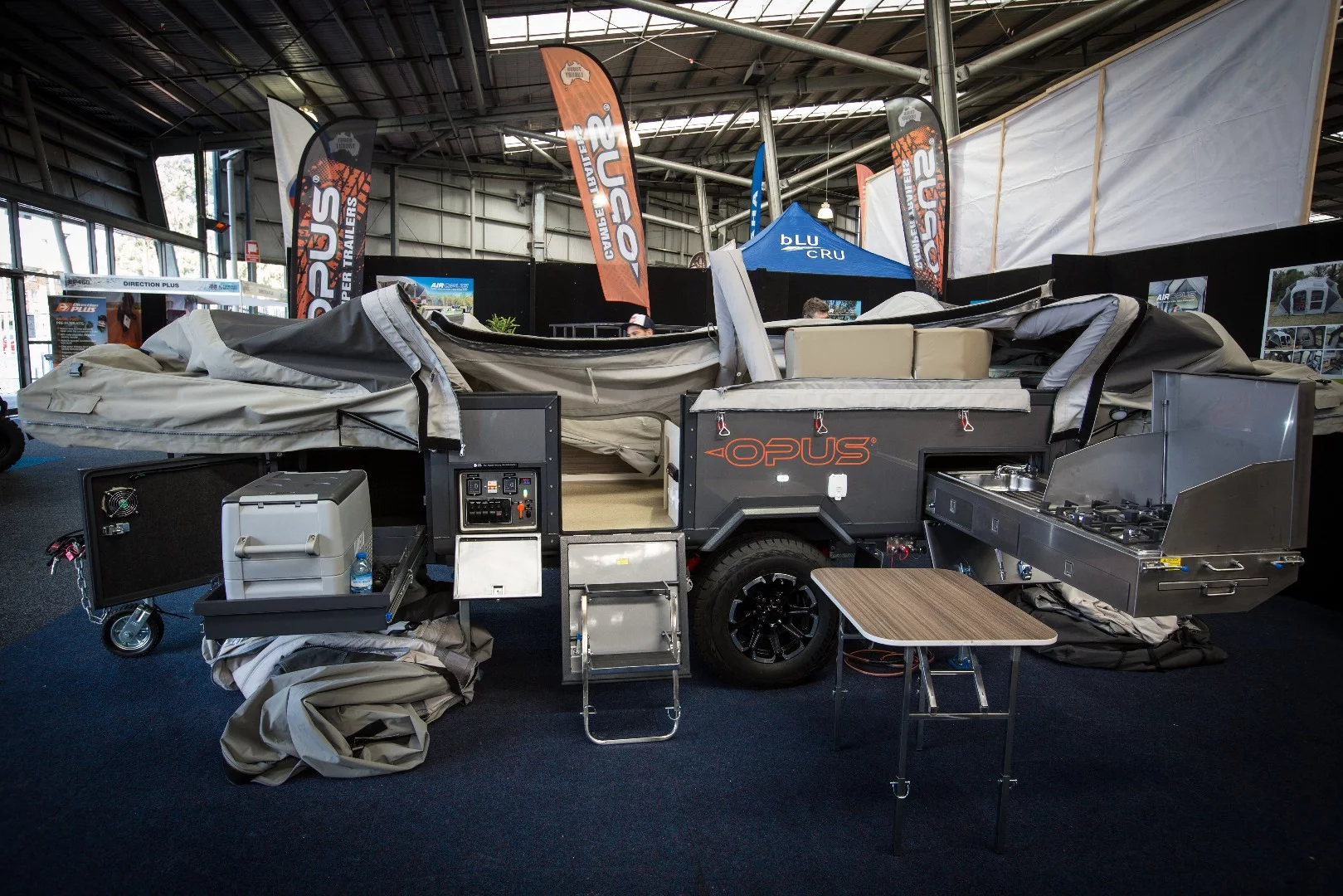 The Air Opus inflates before our eyes