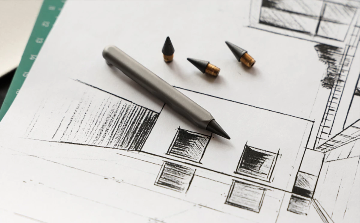 Ideaspark says its replaceable graphite nibs will last as long as 100 pencils