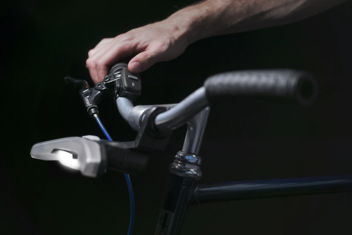 The Blinkers headlight and remote control unit