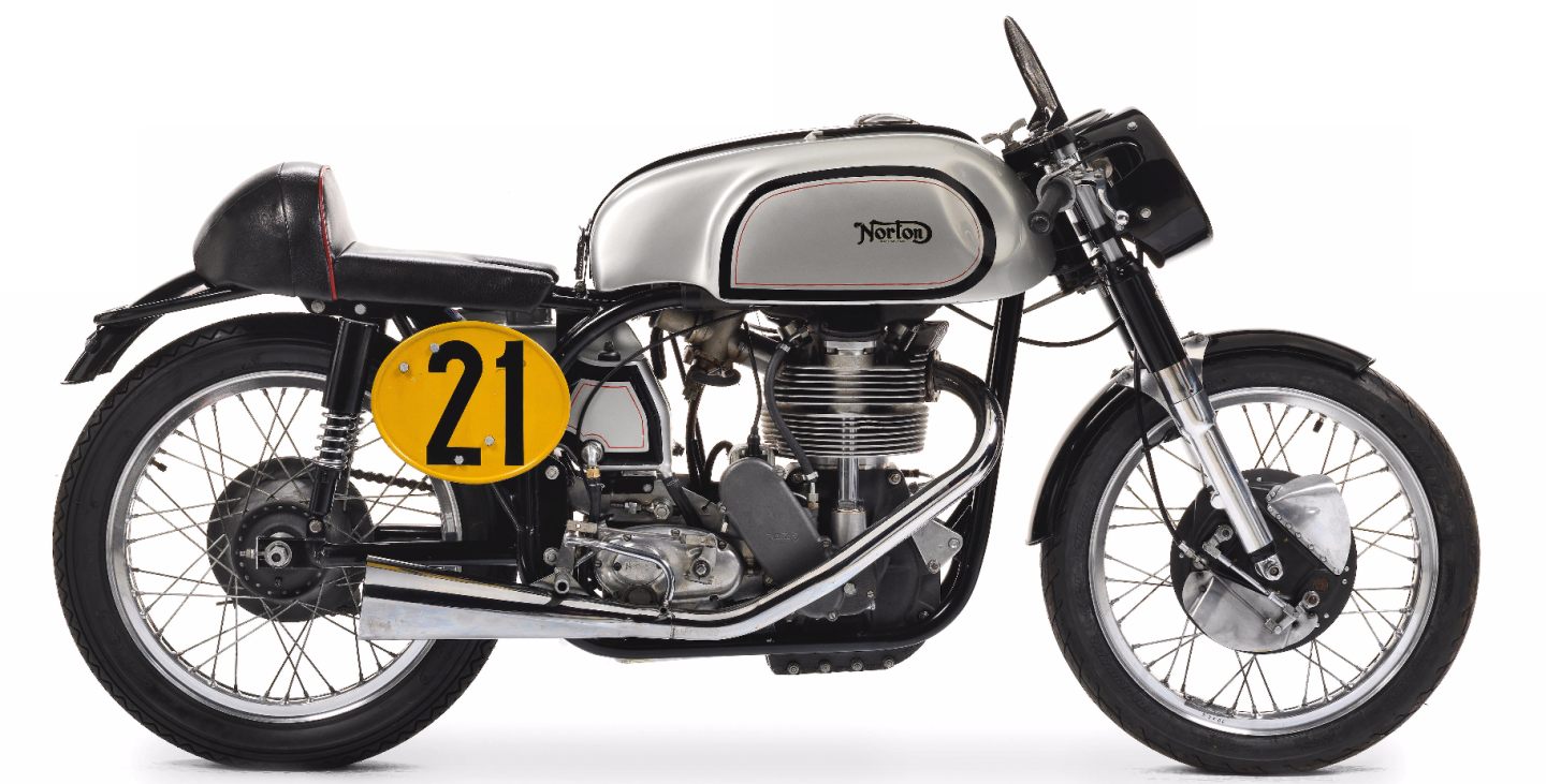 ex-Bill Beevers 1955/56 Norton 500cc Manx Price: £64,220 ($85,321)Auction Description