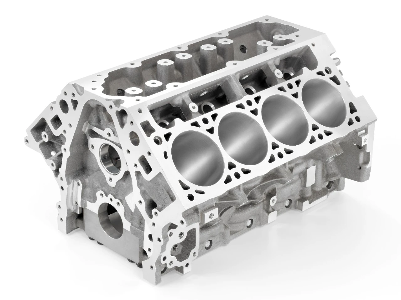 Corvette LT1 V-8 engine block