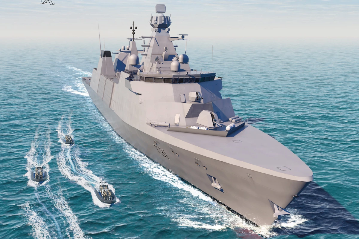 Artist's concept of HMS Venturer