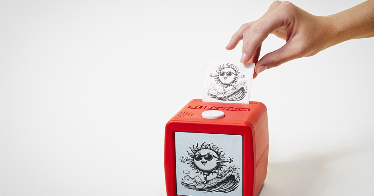 This smart sticker printer for kids is AI hardware I can get behind This smart sticker printer for kids is AI hardware I can get behind
