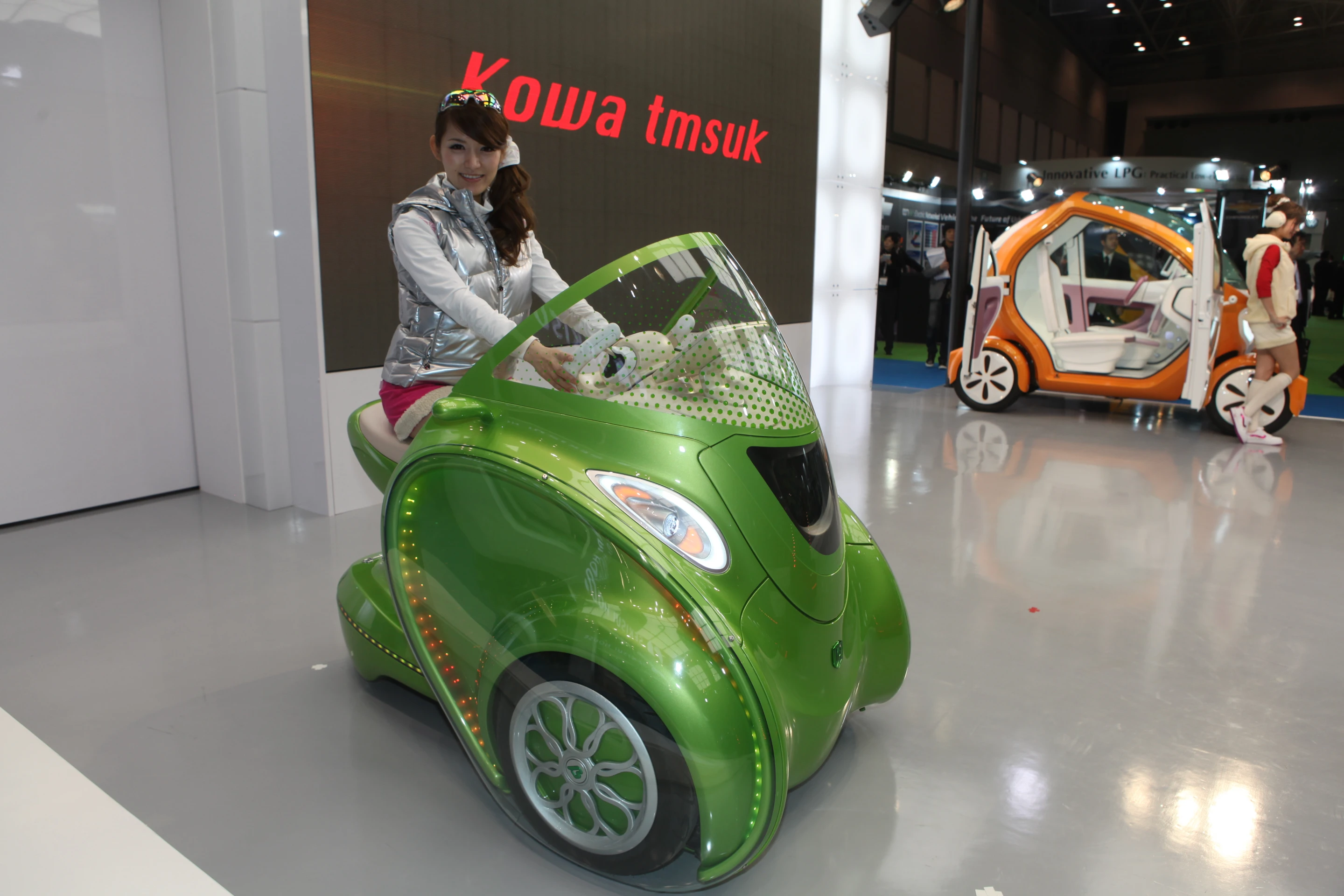 The Kobot beta concept vehicle at the 2011 Tokyo Motor Show