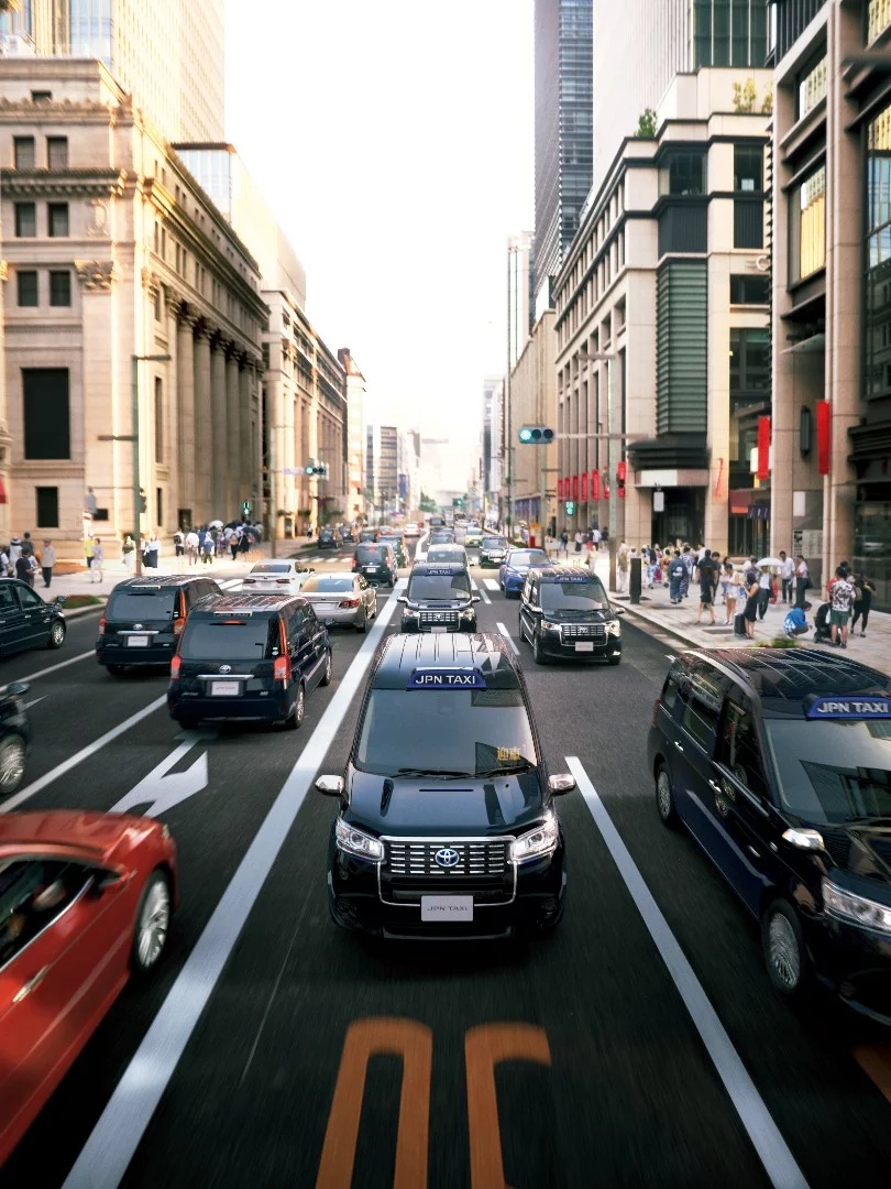 A new lane-specific congestion system for traffic monitoring is being tested in the new JPN Taxi