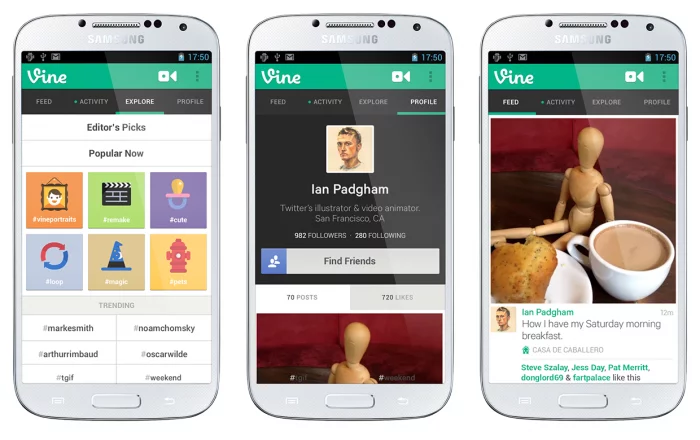 Twitter released Vine for Android devices earlier today