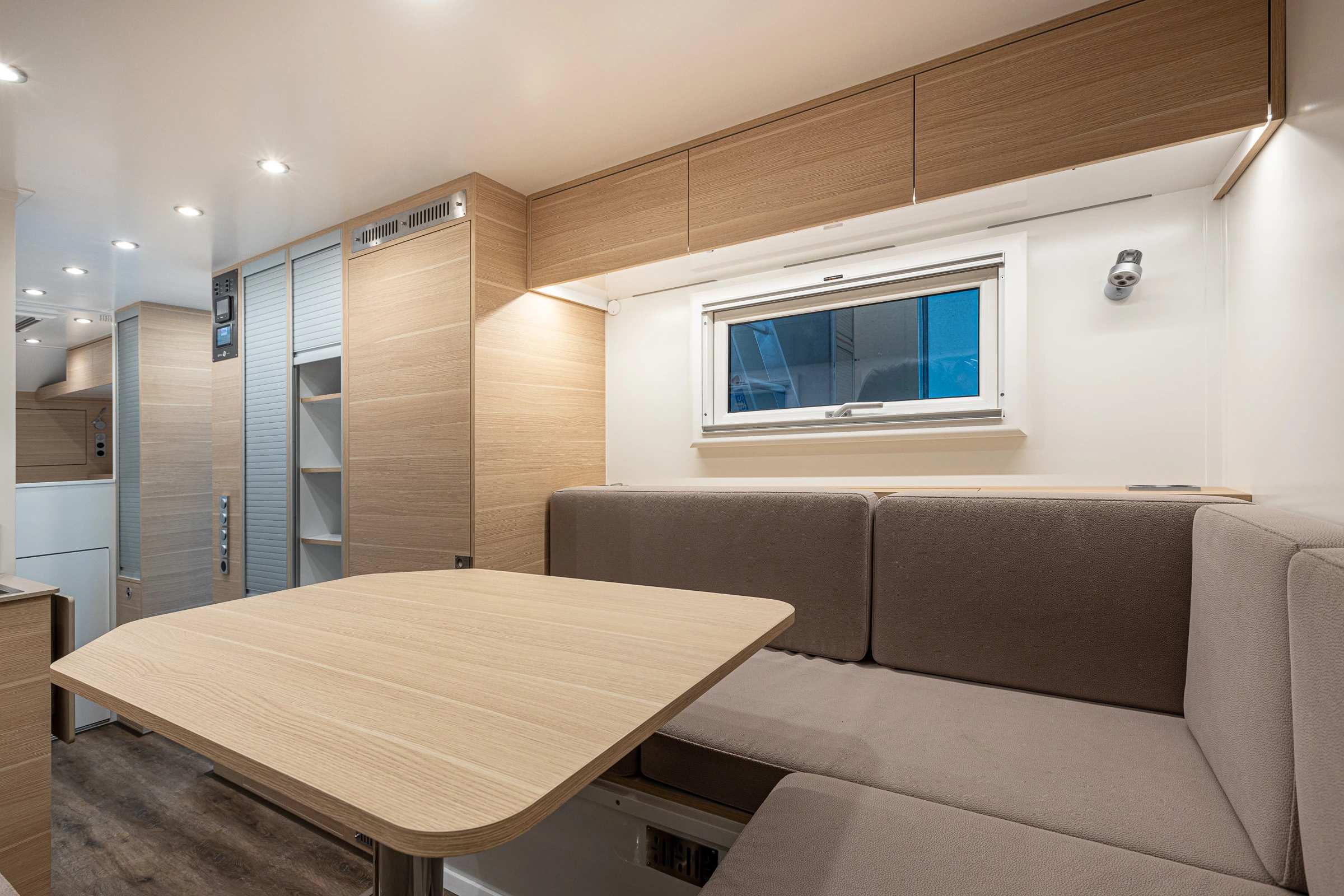 At the Bedrock XT2's wraparound dining area