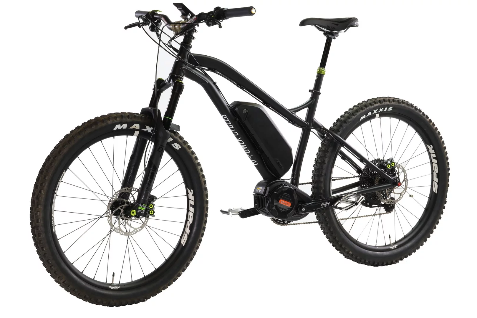 Hitting the Scout Pro's thumb throttle can tap into the 3,000 W torque-sensing mid drive motor for a motor-only top speed of 36 mph, with up to 45 mph possible with pedal assist