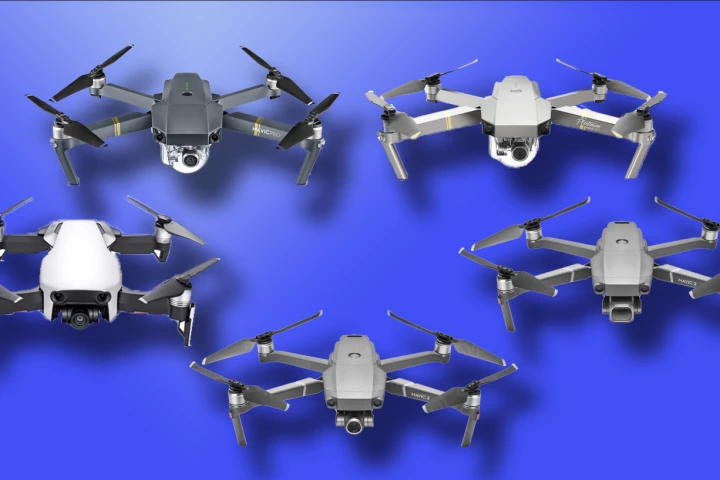New Atlas compares the specs and features of DJI's Mavic Pro, Pro Platinum, Air, 2 Zoom and 2 Pro
