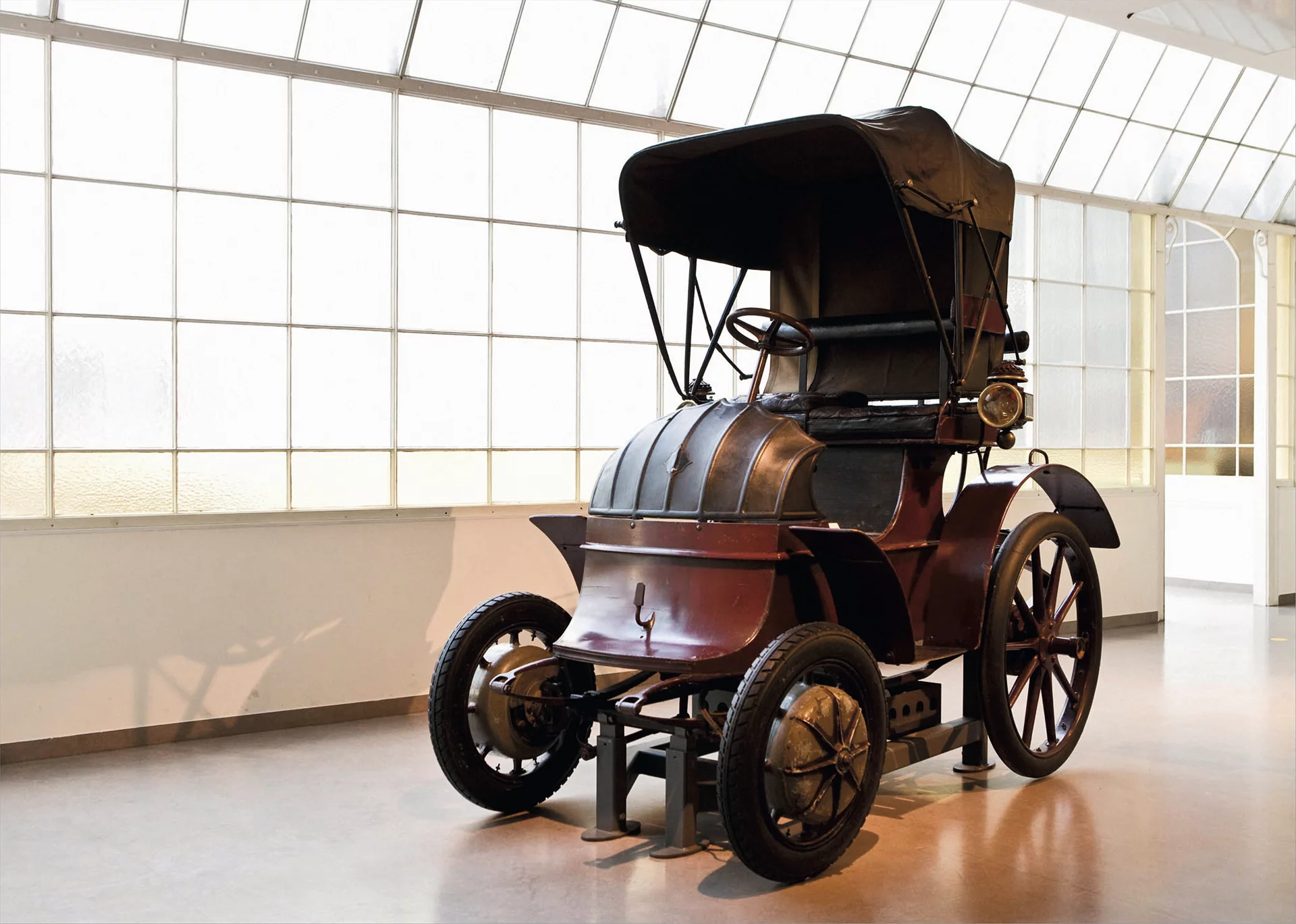 One of the Lohner Porsches