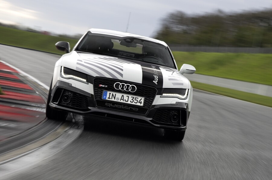 The lap of Audi's driverless RS7 around Hockenheim will take place on October 19