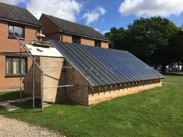 The system can keep panels cooler and tap waste heat