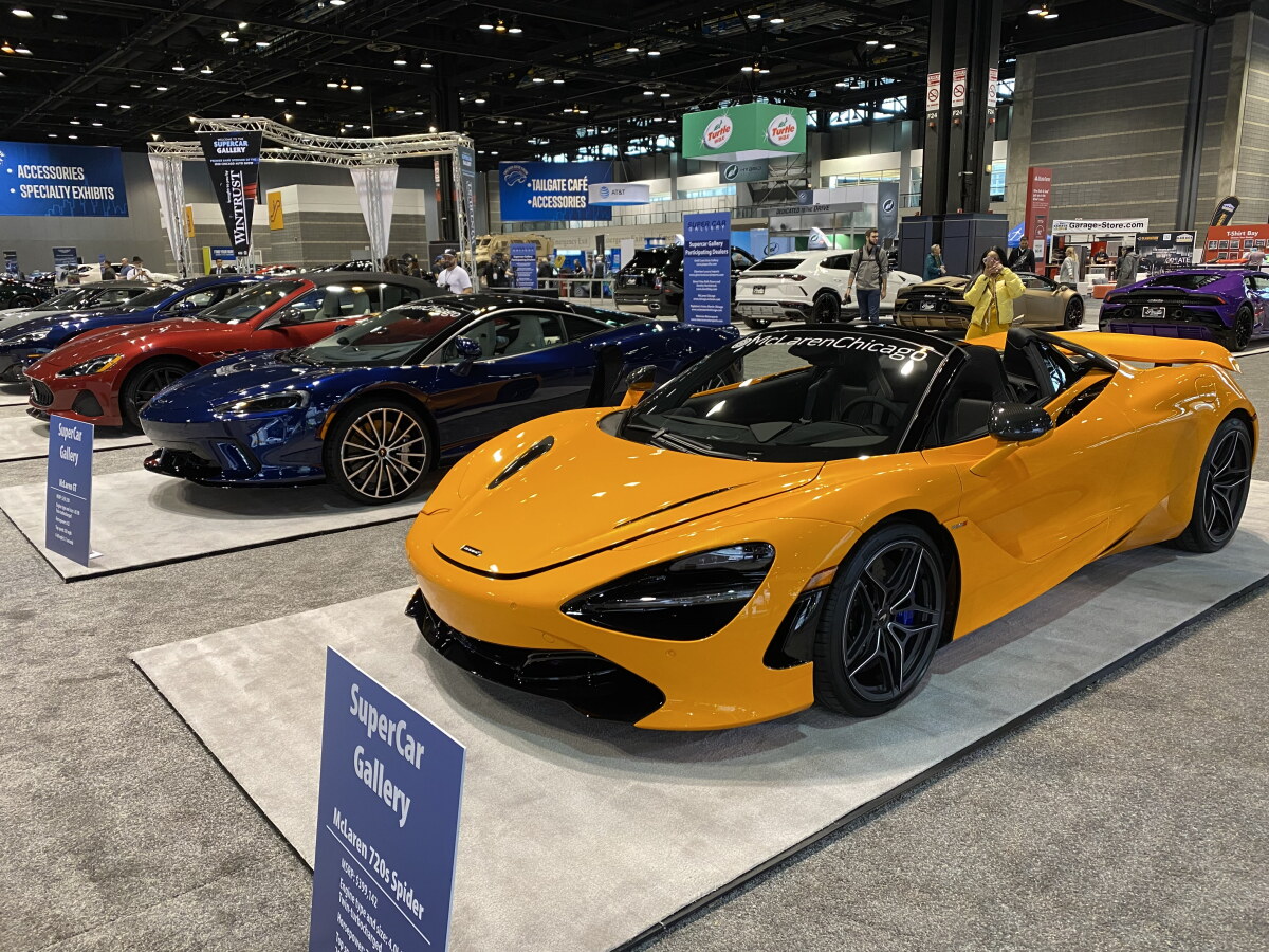 In Photos Sports Cars Galore At The Chicago Auto Show 2020
