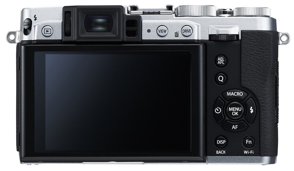 The tilting 3-inch rear monitor on the Fujifilm X30 has 920K dots