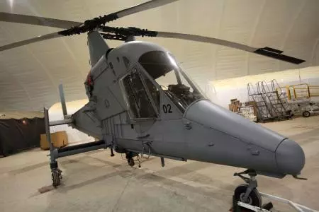 The K-MAX is a twin-rotor unmanned helicopter (Photo: Lockheed Martin)