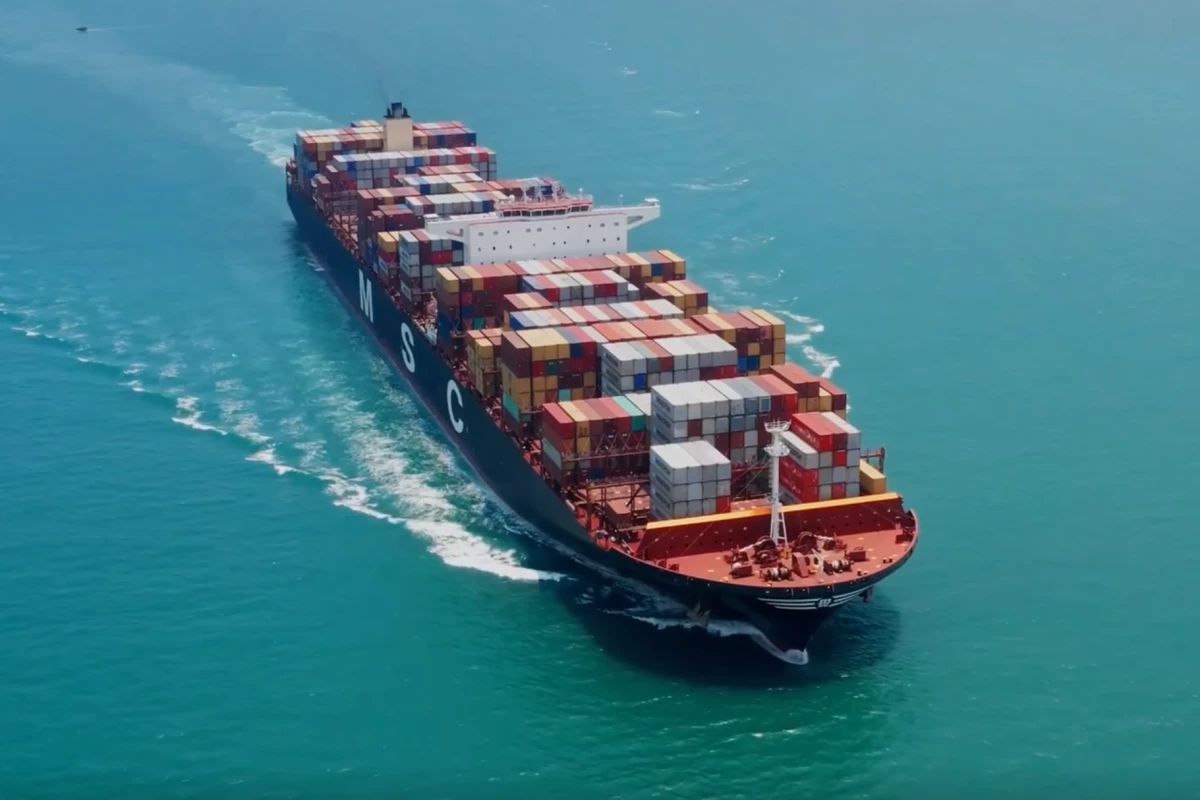 Seabound's carbon capture prototype sailed for two months on this medium-sized container ship