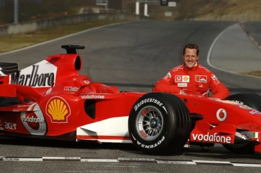 Schumacher and the new 248 F1