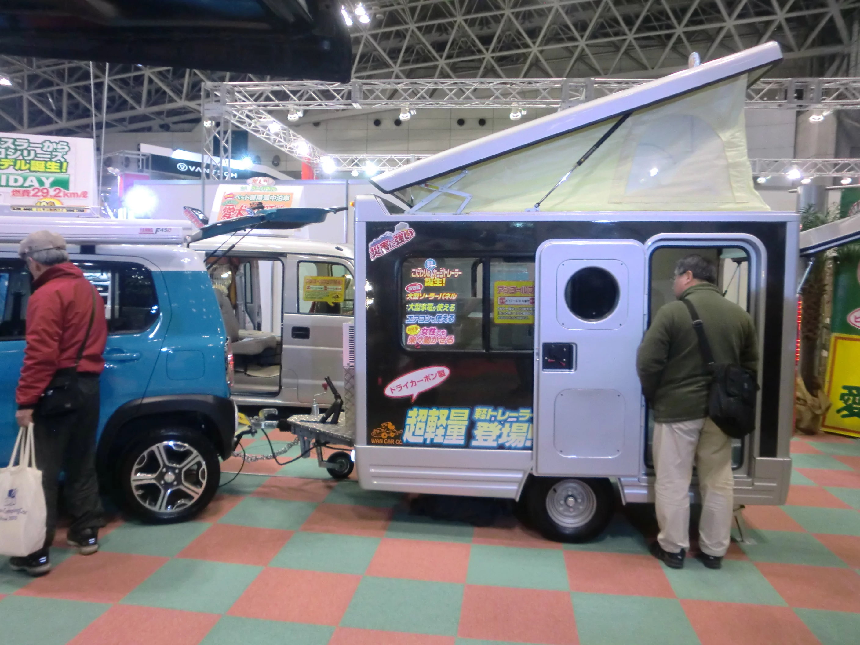 The Wan Car Go towed by a Suzuki Hustler 4x4 (Photo: Stephen Clemenger/Gizmag.com)