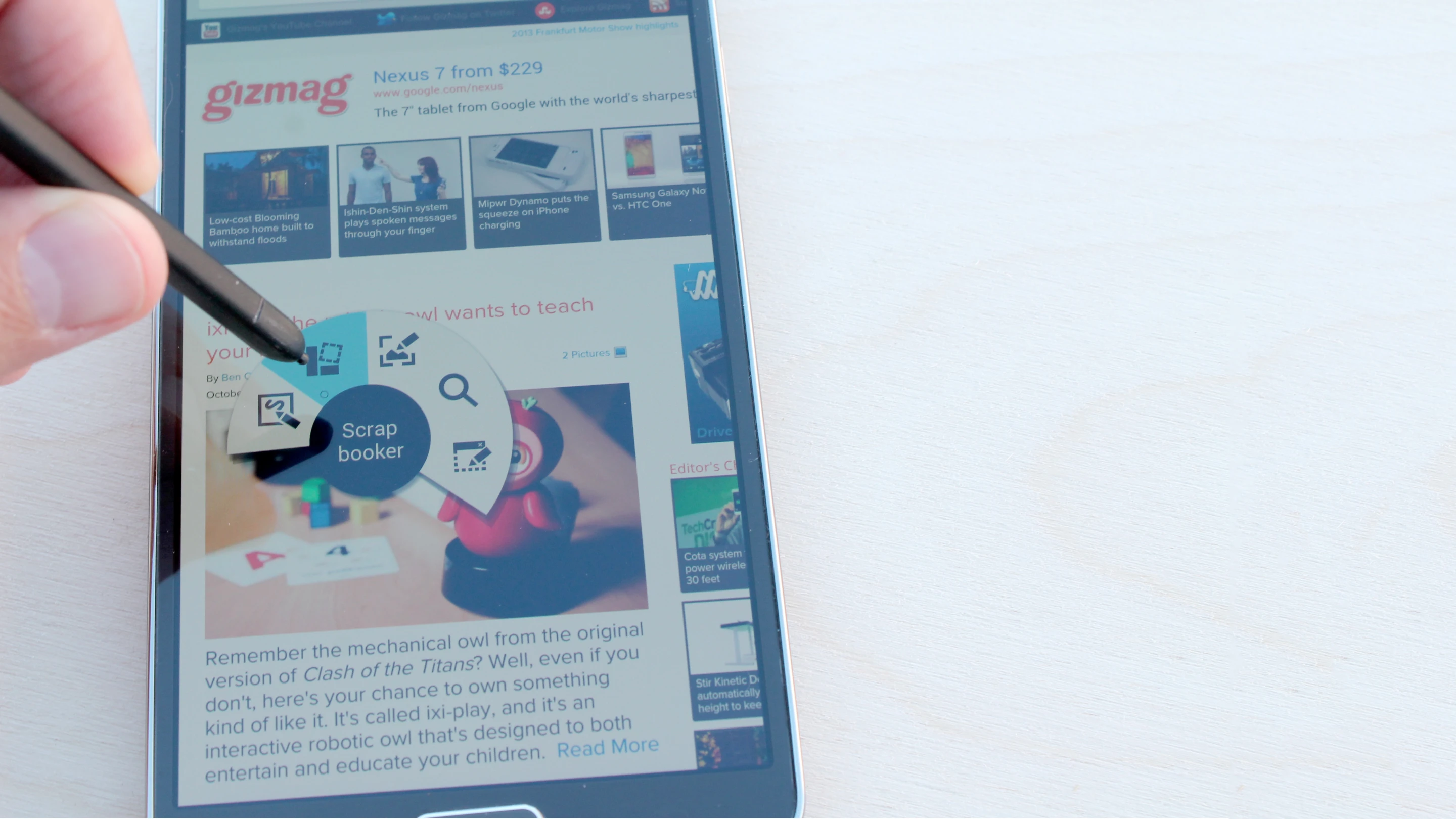 Screen Write is Samsung's new name for its screenshot annotation function