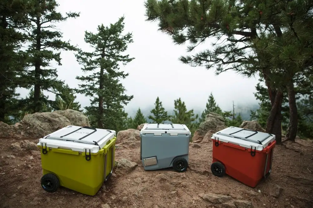 Originally launched as an 80-quart model, the Rovr Rollr cooler is now available in either 60- or 85-quart versions