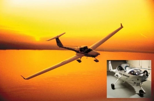 The fuel cell plane built in conjunction with Boeing