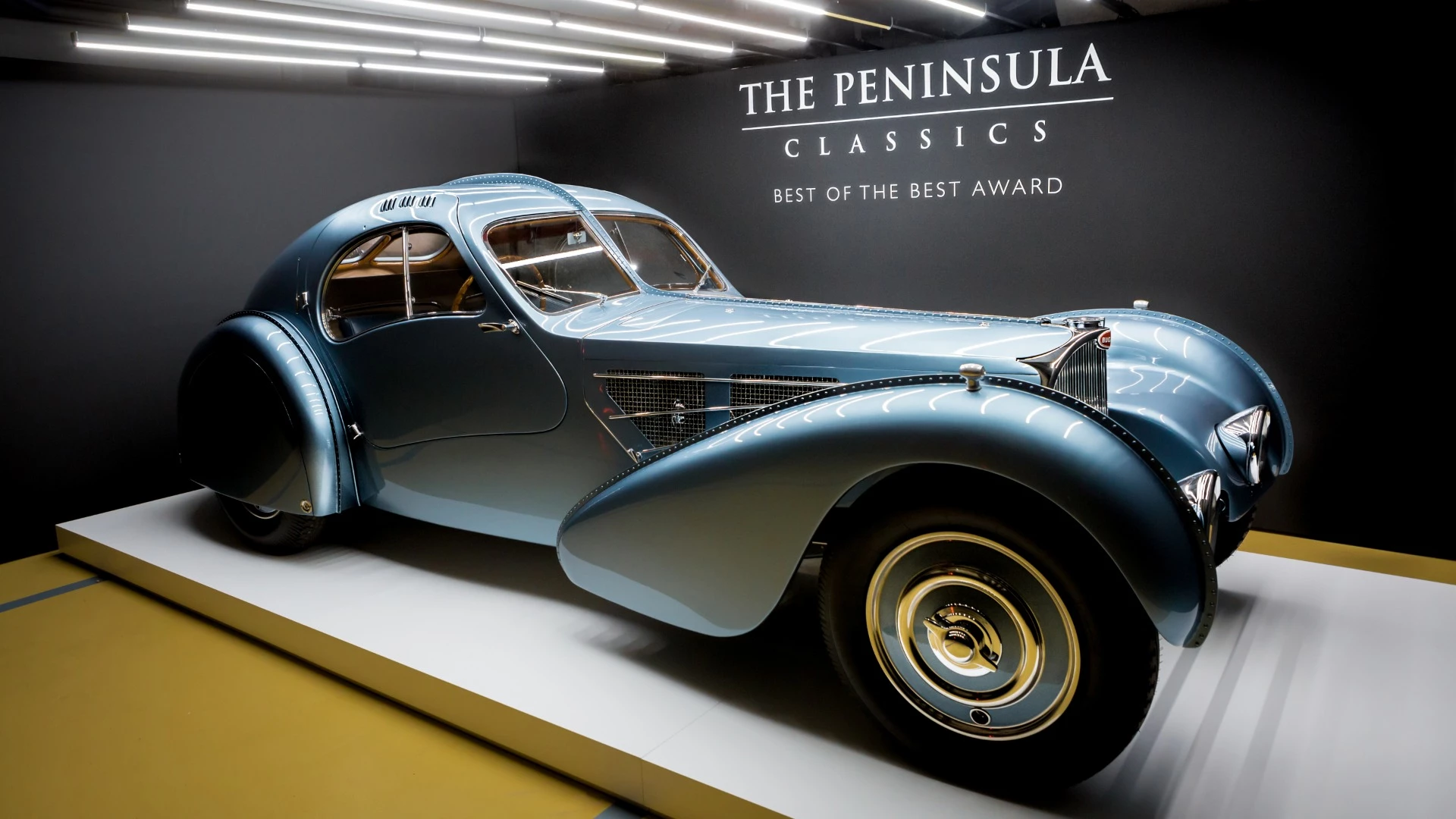 Last year's Peninsula Classic Best of the Best winner was this 1936 Bugatti Type 57 SC Atlantic and this year the contenders are as follows: