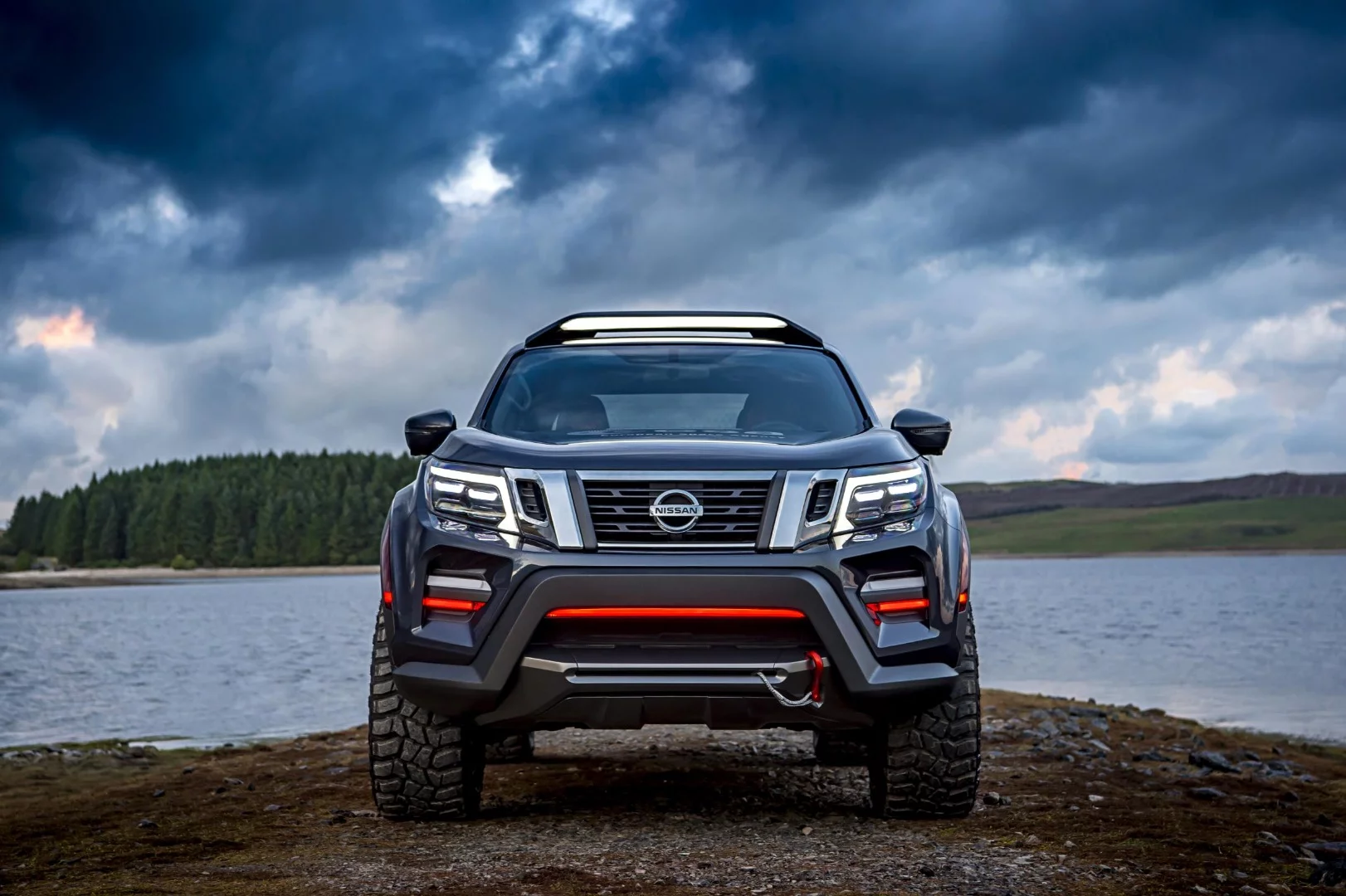 That's one mean Navara, ready to blaze a trail to the best night sky observation points