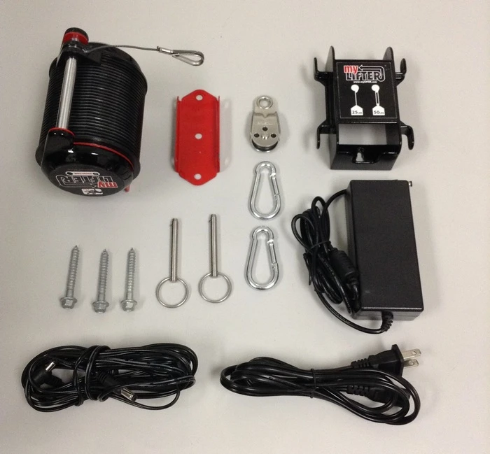 The components making up the myLIFTER prototypes are CNC-machined metals with 3D-printed plastics