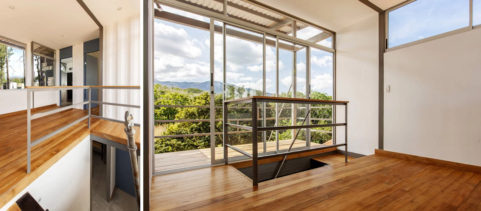 The Contenedores Franceschi homes include balconies