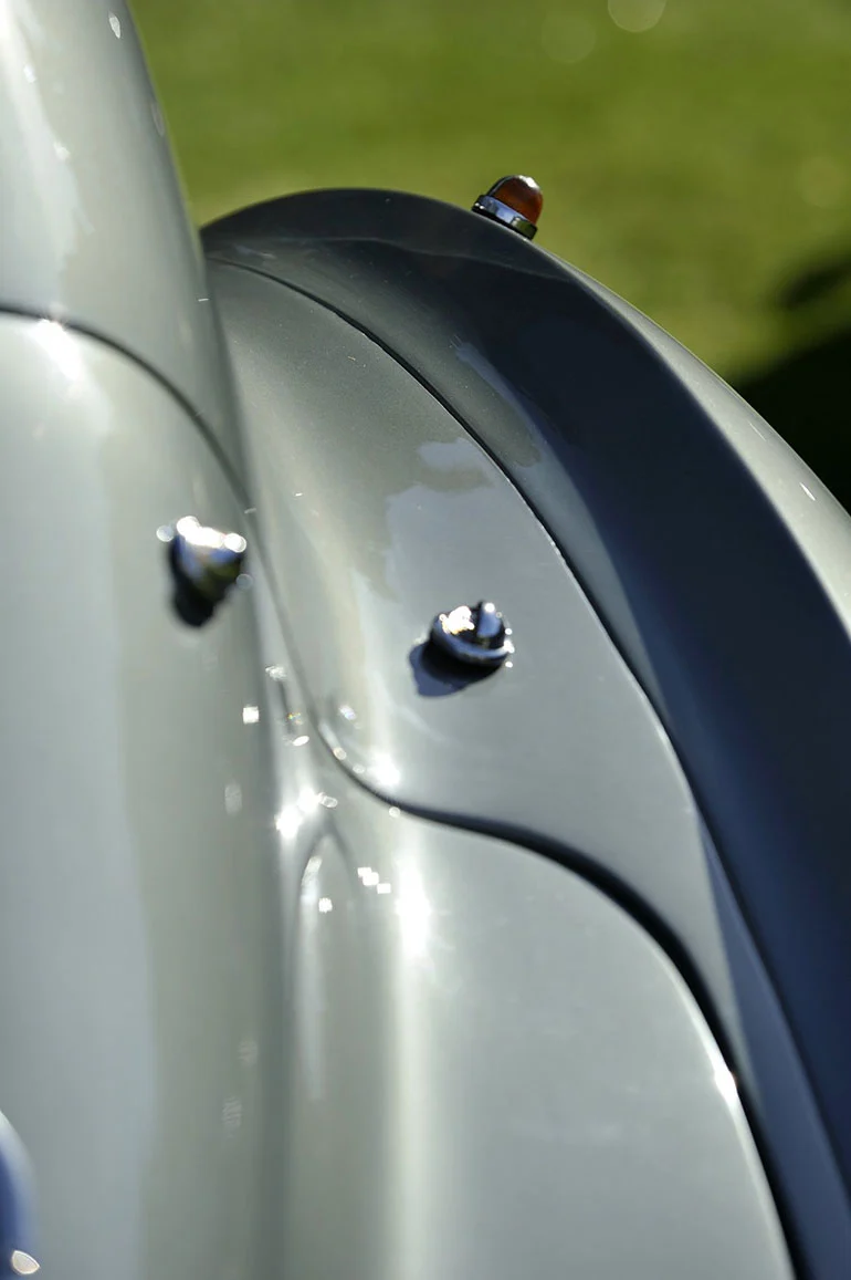 1938 Bentley 4.5 litre Embiricos Coupe detail